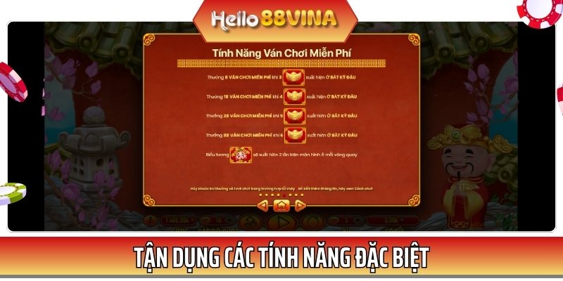 Tính năng đặc biệt trong game đóng vai trò quan trọng