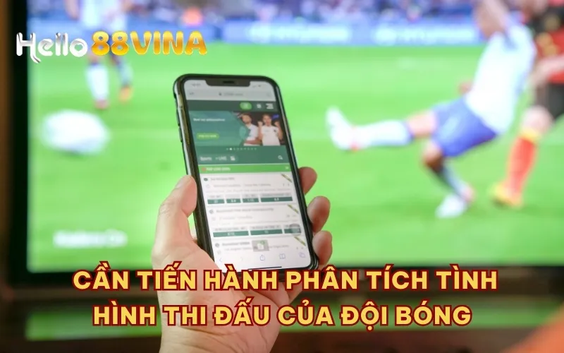  Cần tiến hành phân tích tình hình thi đấu của đội bóng