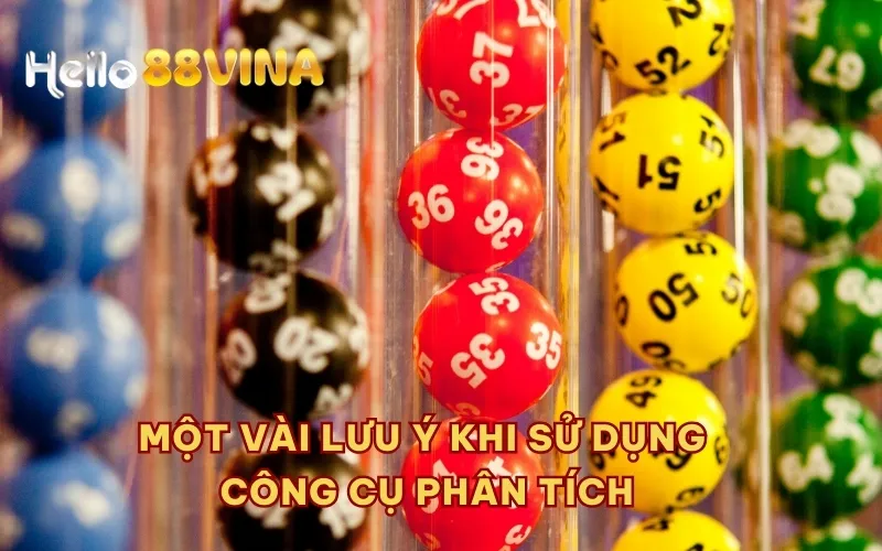 Một vài lưu ý khi sử dụng công cụ phân tích